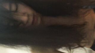 Super crazy hip twist black thin stockings sex