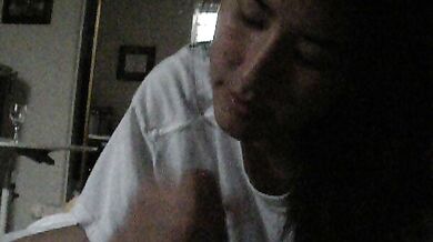 Cô gái đại học singapore thổi kèn