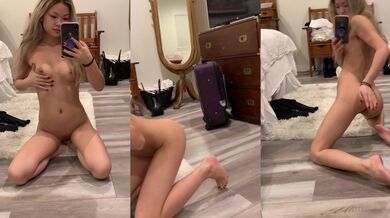 Em gái Singapore chụp selfie và thủ dâm