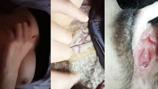 Sister in Bed Playing with Her Pussy