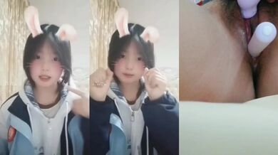 Nữ sinh cấp 3 tự sướng với máy rung khi nhảy