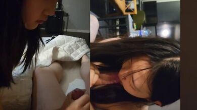 Korean Girlfriend Looks Unhappy in Boyfriend's First-Person Video
