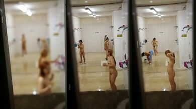 女子大生の入浴シーン2-1