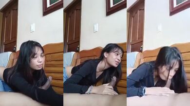 Cô gái Philippines cưỡi ngựa bằng miệng