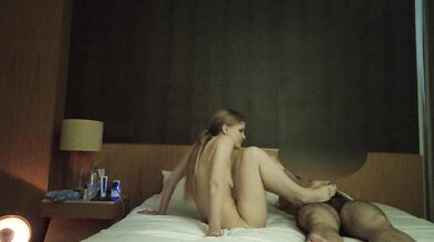 ロシア人妹がフェラ足コキセックス