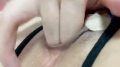 指でこちゅこちゅしてぴゅっ