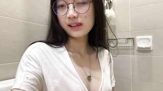Exposing breasts to friends
