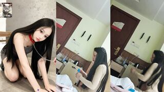 Cheating Slut Cao Jiaqing Flashes Her Big Tits and Areolas After Raw Sex