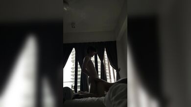 弟に後ろから打ち込まれる最後の瞬間