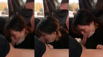 浪人生の車内フェラ