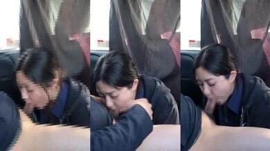 #10 清楚系ゆるふわちゃんの車内フェラ