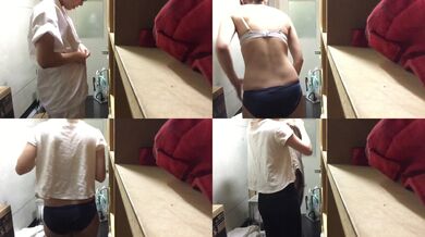 ハシヤスメ似着替え　腹