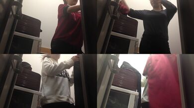 KCバイト ムチムチメガネギャル