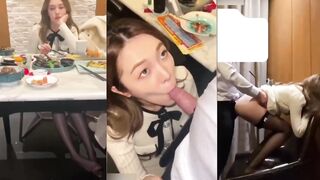 Private Room Encounter with a Seductive Lady
