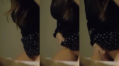 壁の隙間からの視点