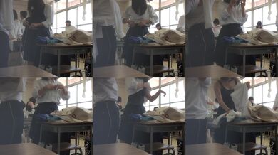 女子高生の着替え [2]