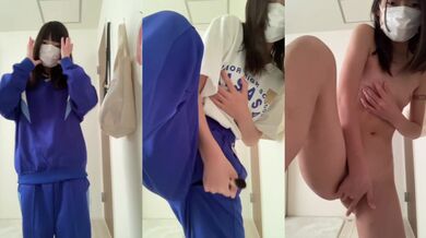 めっちゃ可愛い妹が服脫ぎオナニー