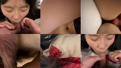 露臉JK制服少女『馬丹妮』乖巧懂事且反差，在酒店釋放天性，穿着新買的JK制服口交做愛 妹子顔值在線V (2)