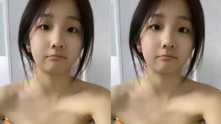 Cute College Girl Masturbates in Dorm Room