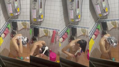 朋友鄰居妹妹洗澡3