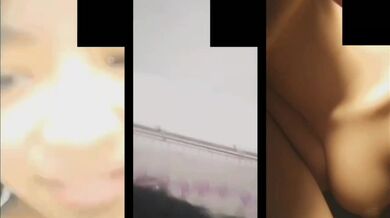 ベトナムの女性がセミヌードでビデオ通話