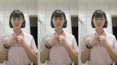 可愛大學生妹妹性慾很強 陰毛超濃密