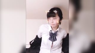 Pink Cherry Blossom Girl