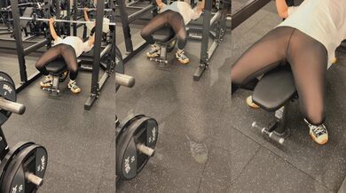 【露出狂？】ノーパンであそこが透けてる女子を隠し撮り