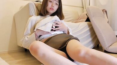 穿CK內衣自拍自慰