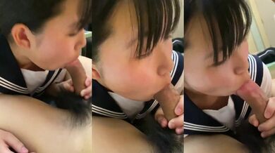 大人しい妹が授業中にフェラ