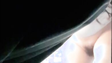 Careless neighbor leaves curtain gap, accidentally exposes herself to entire community