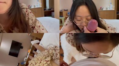 I'm growing more fond of glasses-wearing girls giving oral