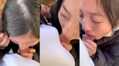 戶外調教妹子吃肉棒