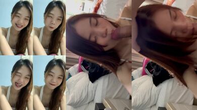 马来西亚妹妹帮男友口交