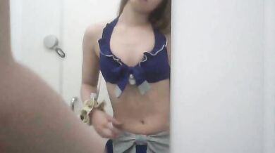 Dressing Room-Beautiful Breasts 34