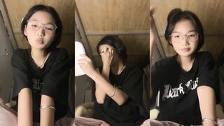 Sweet Little Sister Masturbation Selfie