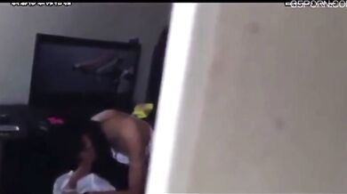 Students having sex in internet cafe