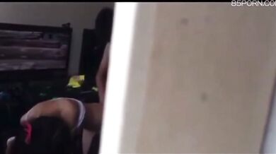 Students having sex in internet cafe