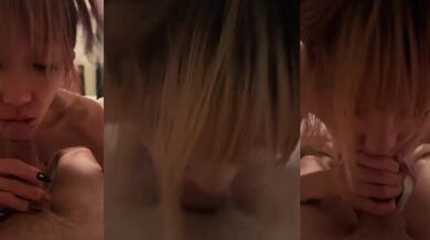 Người phụ nữ trẻ tóc vàng rất hứng tình