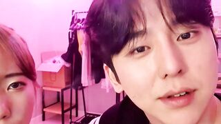 Korean couple having sex online