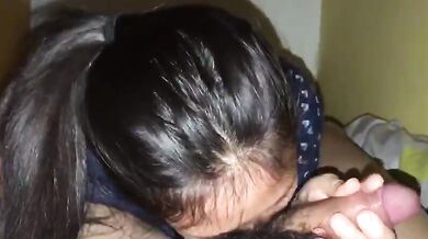 超かわいいシンガポール人の女の子のフェラ