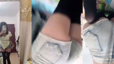 女孩自拍好身材