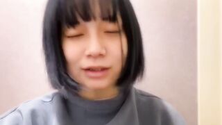 Cute Japanese Girl Strips and Touches Herself for You