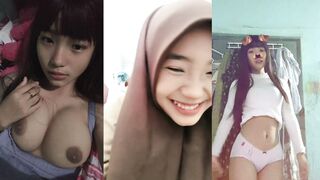 反差印尼妹子熱舞露奶