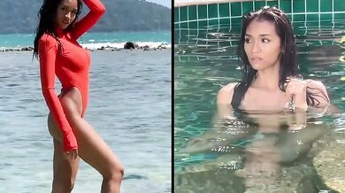 Thai Model Photoshooting vids