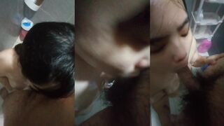女友在衛生間的取精日常
