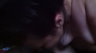 Malaysian sister eats cock