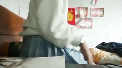 JK glasses girl is slutty