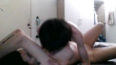 越南大奶美女和瘦男友做愛