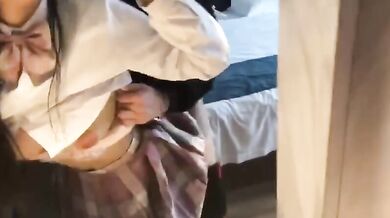 Hotel doggy style big tits JK sex